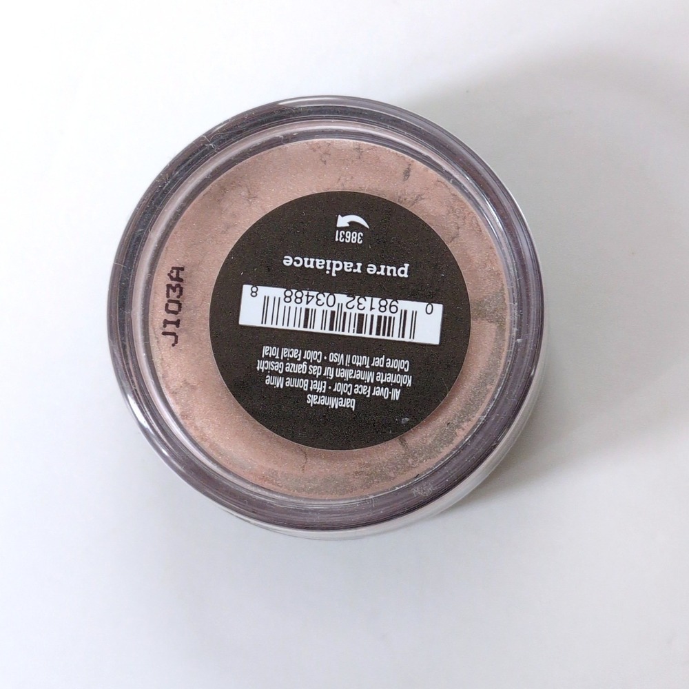 BareMinerals Pure Radiance All Over Face Color Powder 0.02 oz Travel Size Sealed